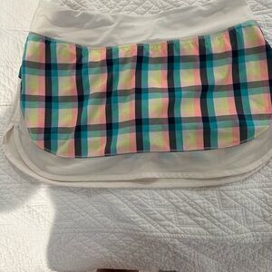 Lululemon Multicolor Plaid Skirt